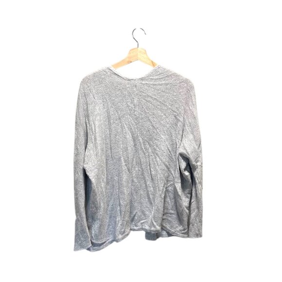 Brandy Melville Oversized Wool Blend Cardigan Gray One Size Beach Boho Neutral - Picture 11 of 13